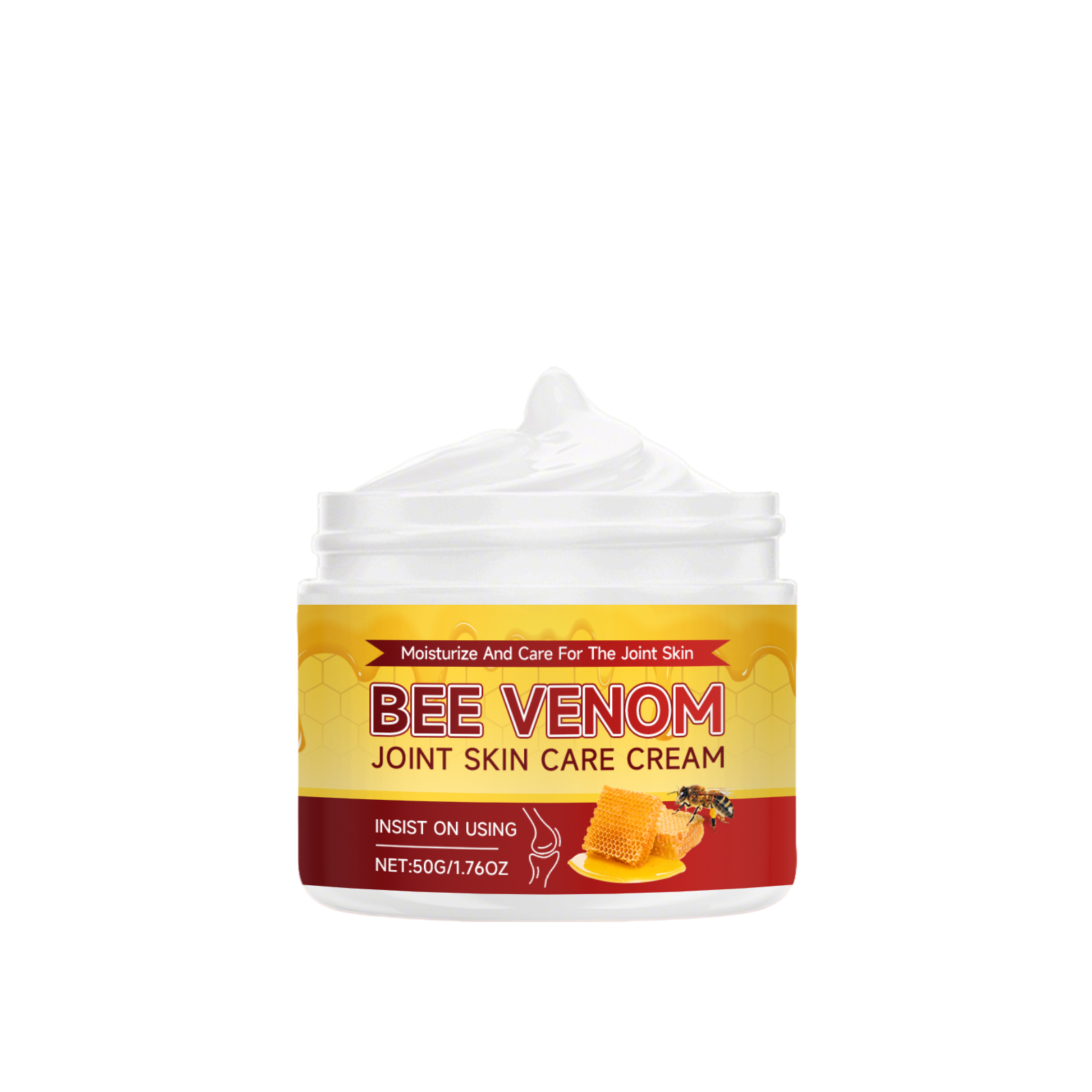 Bee Venom Joint Care Cream Mild Nourishing Refreshing Comfortable Daily Portable Body Joint Care