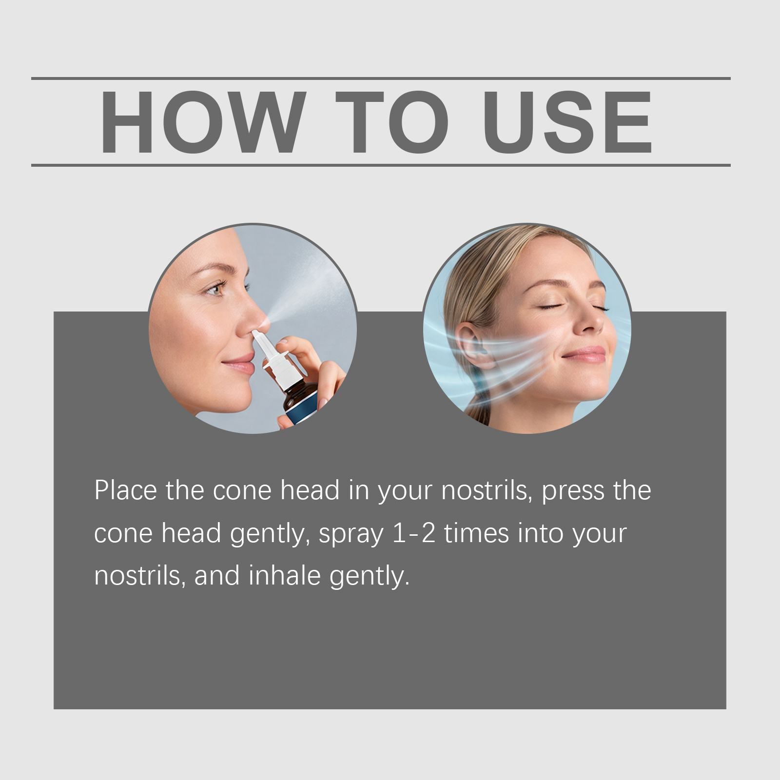 Nasal Gentle Cleansing Spray Household Portable Nasal Wash Daily Moisturizing Care Clean Nose Comfort Sprayer