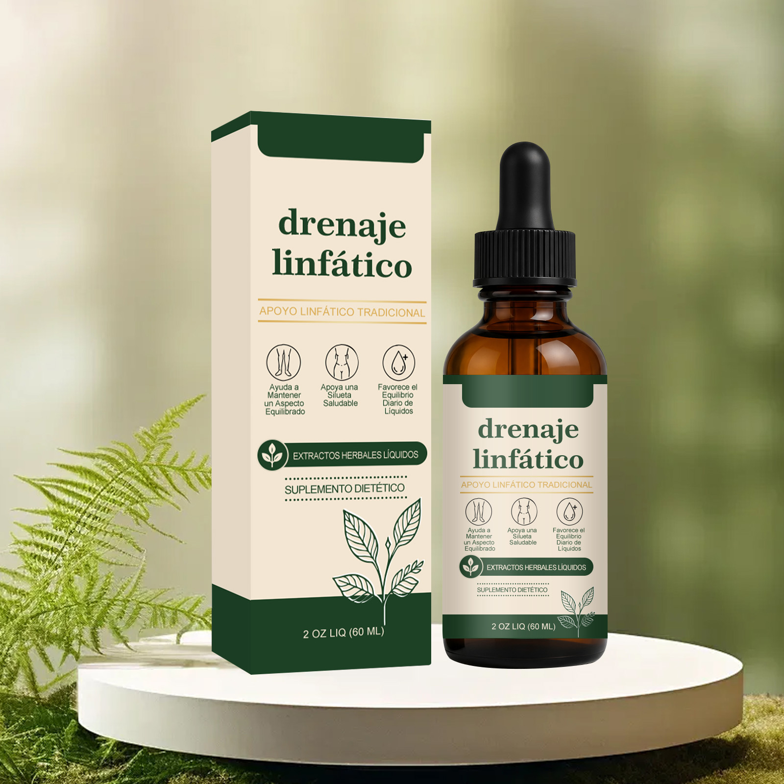 Body Nourishing Drops Mild Herbal Formula Protect Physical Circulation Daily Dietary Supplement Convenient Oral Drops