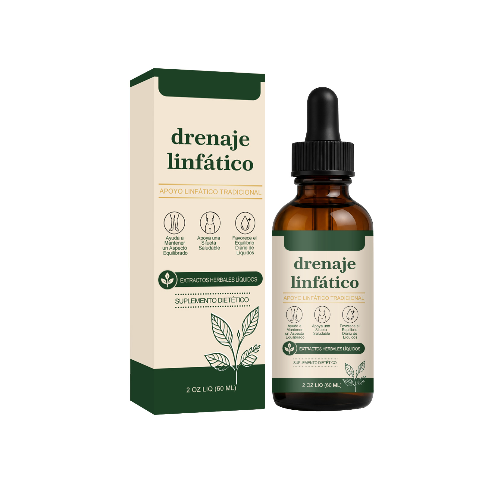 Body Nourishing Drops Mild Herbal Formula Protect Physical Circulation Daily Dietary Supplement Convenient Oral Drops