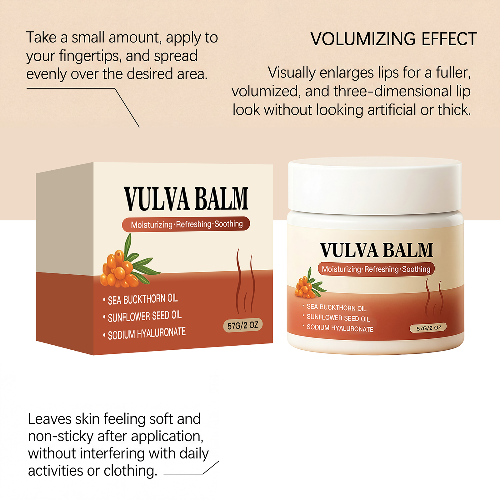 Female Intimate Care Ointment With Sodium Hyaluronate Light Hydrating Daily Comfort After Shower