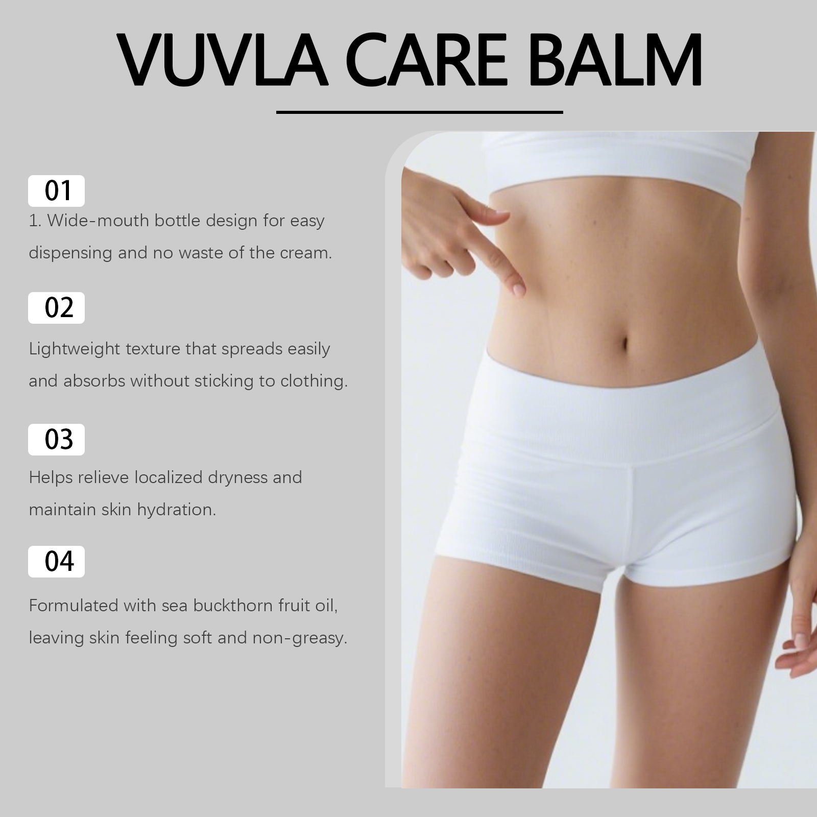 Female Intimate Care Ointment With Sodium Hyaluronate Light Hydrating Daily Comfort After Shower