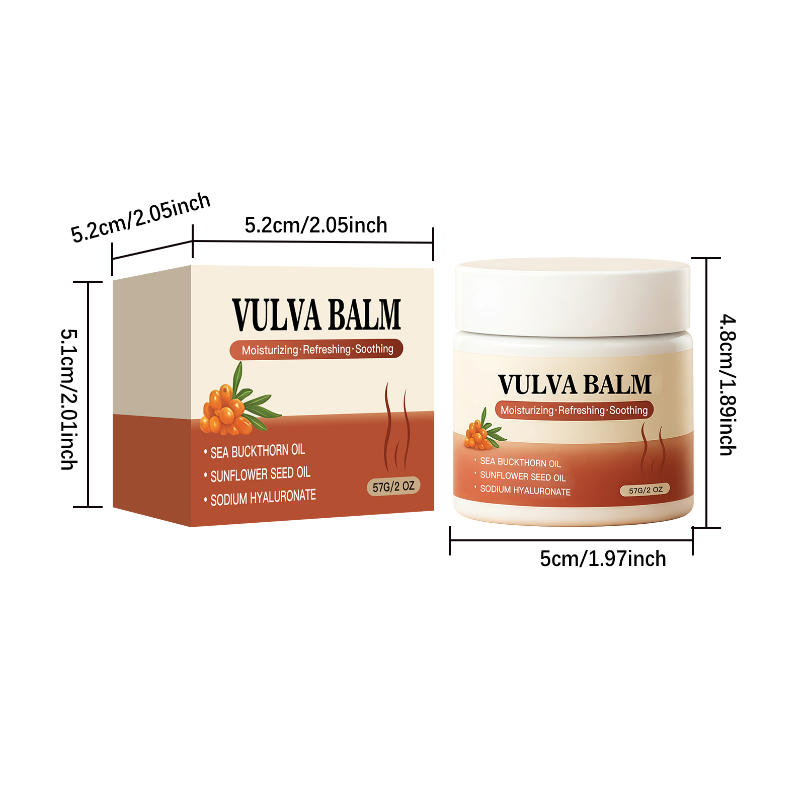 Female Intimate Care Ointment With Sodium Hyaluronate Light Hydrating Daily Comfort After Shower