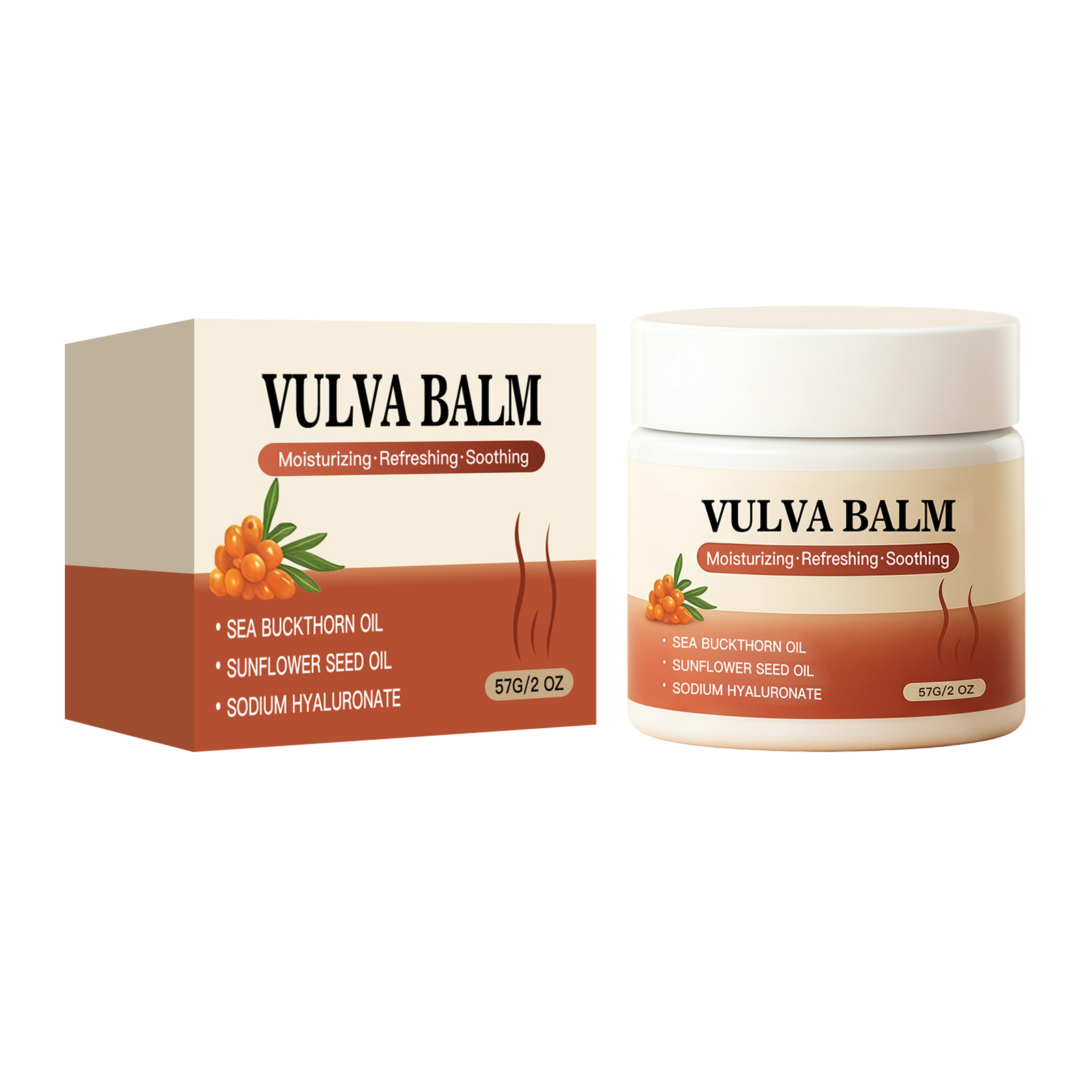 Female Intimate Care Ointment With Sodium Hyaluronate Light Hydrating Daily Comfort After Shower
