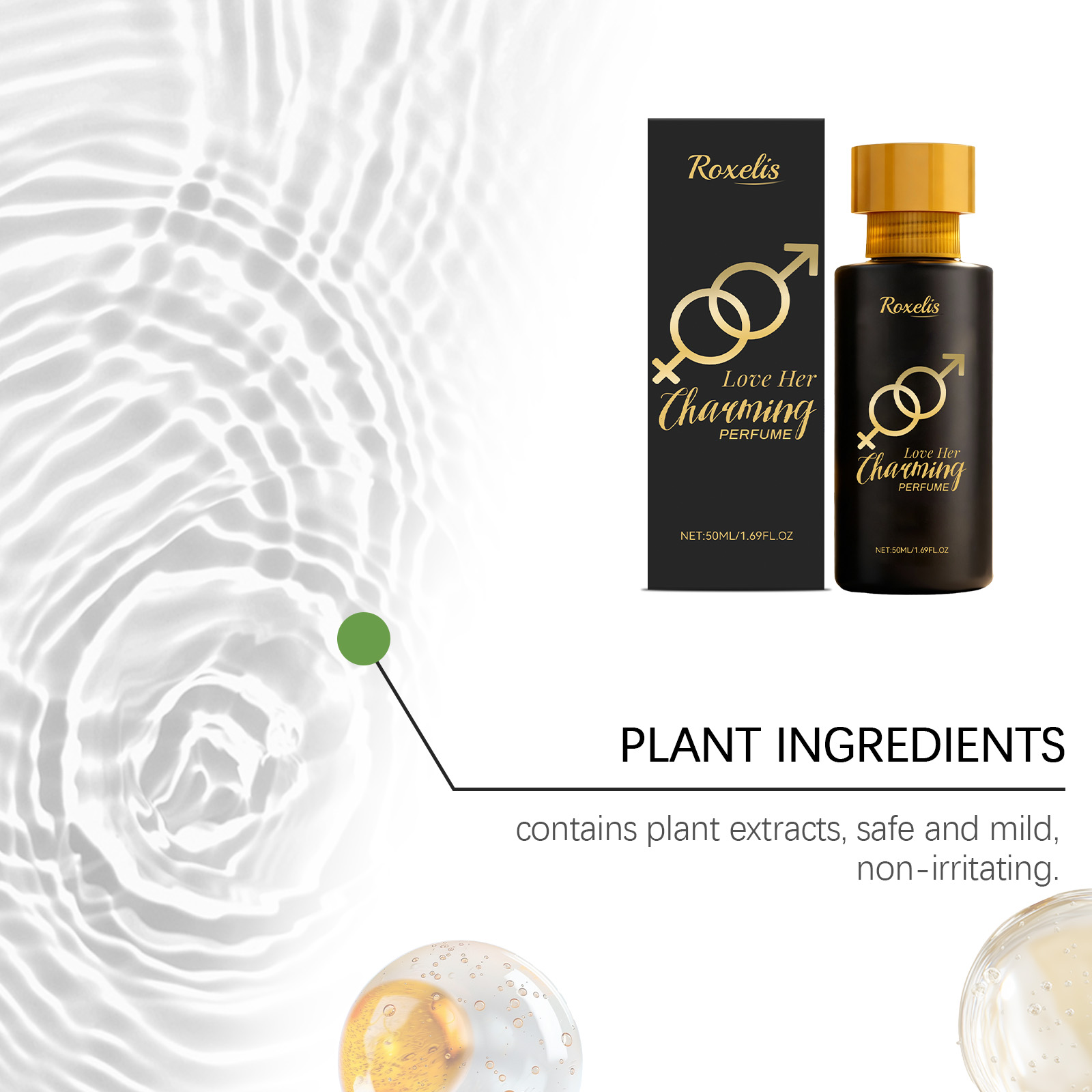 Charming Perfume Fresh Light Layered Textured Soft Mild Long Lasting Fragrance Daily Party Occasions