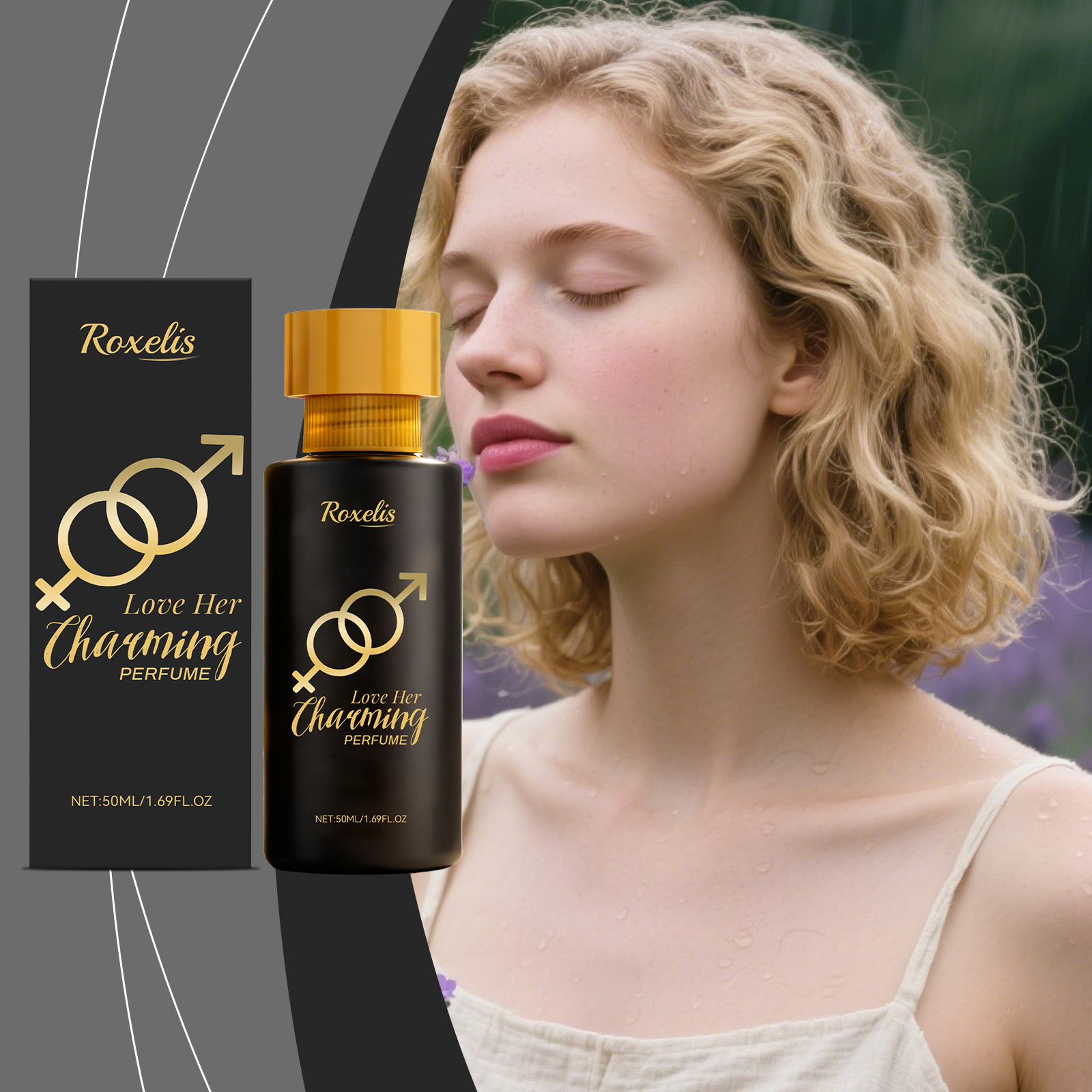 Charming Perfume Fresh Light Layered Textured Soft Mild Long Lasting Fragrance Daily Party Occasions