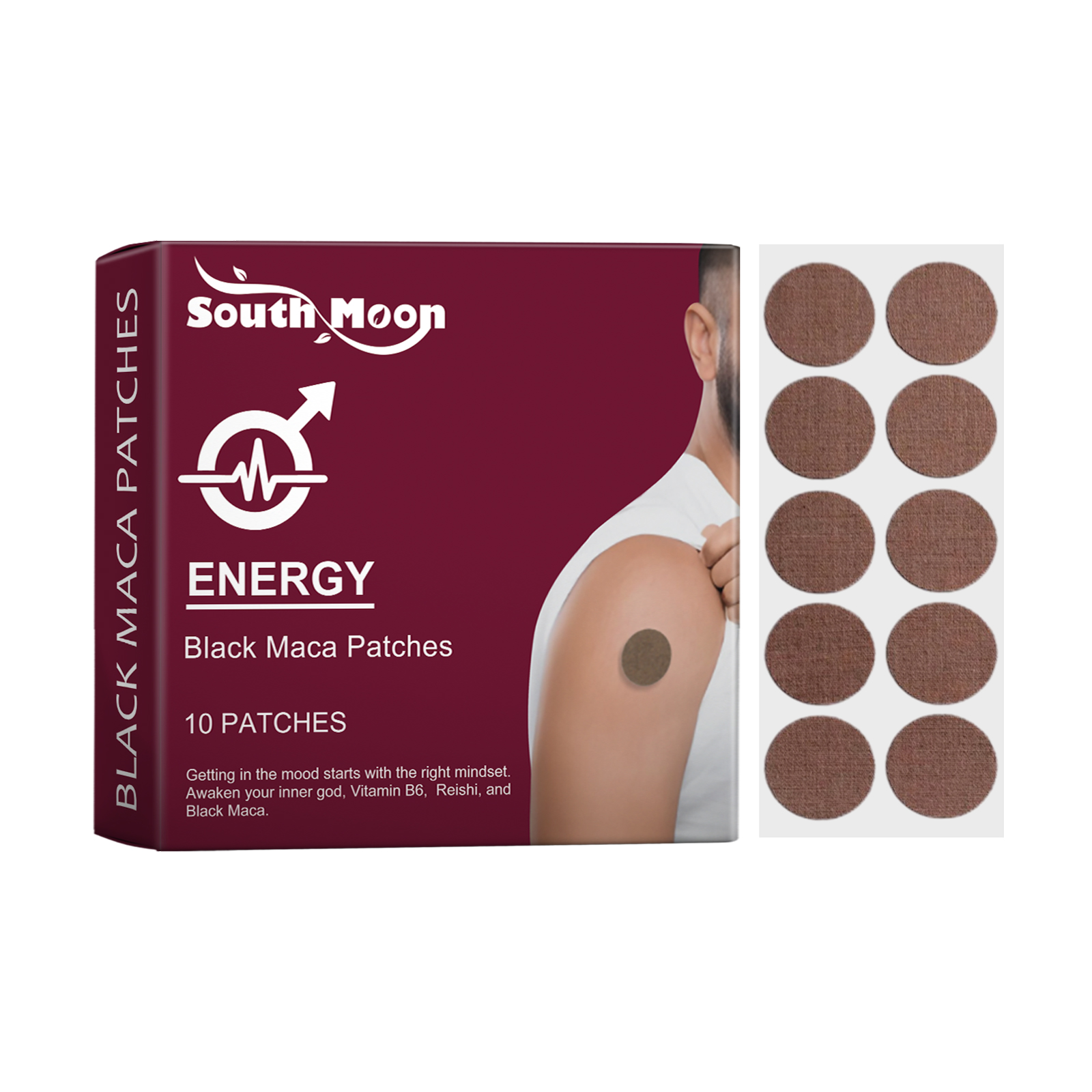 Herbal Vitality Patch Male Energy Supplement Boost Vitality Performance Herbal Patch For Male Daily Physical Care