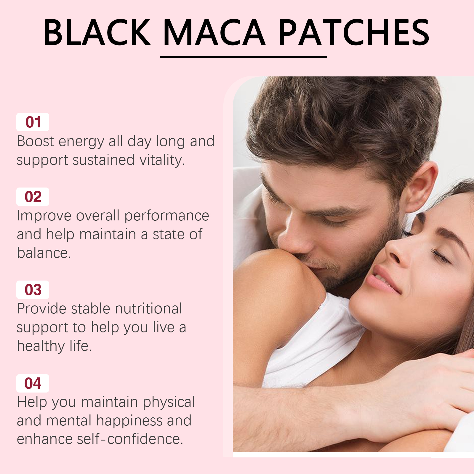 Herbal Vitality Patch Male Energy Supplement Boost Vitality Performance Herbal Patch For Male Daily Physical Care