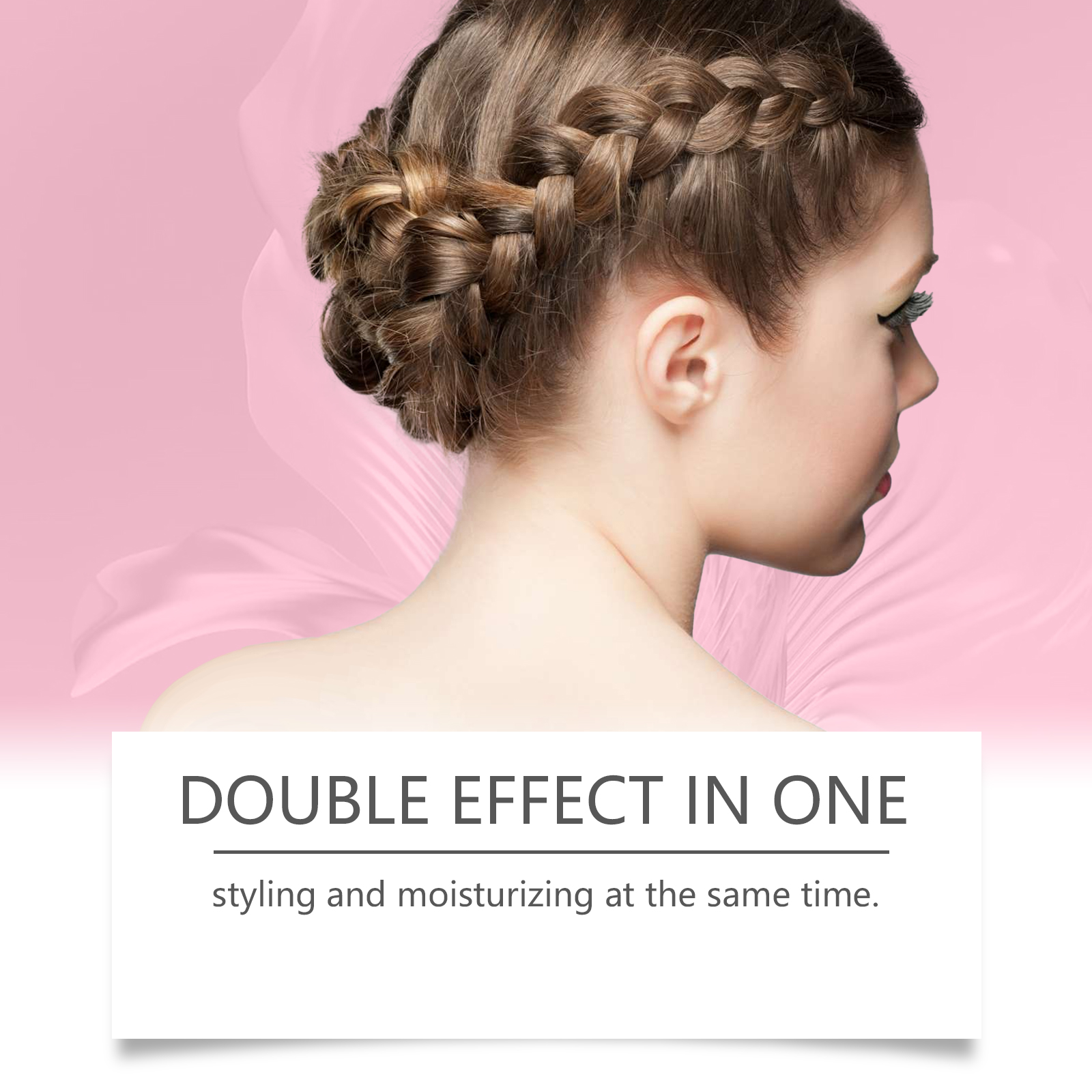 Hair Styling Cream Moisturizing Shaping Frizz Control Natural Hold For Daily Smooth And Manageable Hair Care