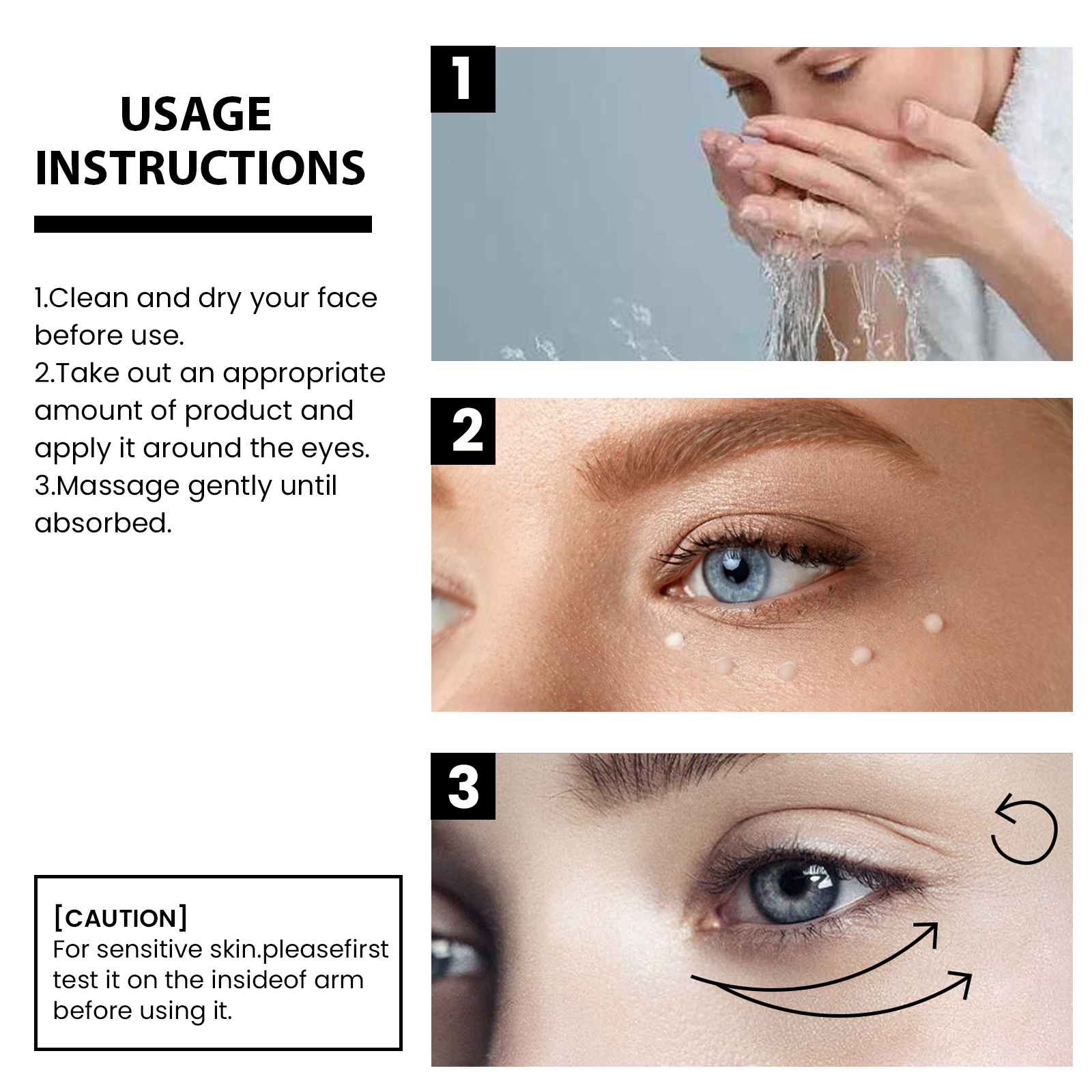 Eye Cream Gentle Nourishing Fine Lines Hydrating Firming For Daily Eye Area Care 20ml