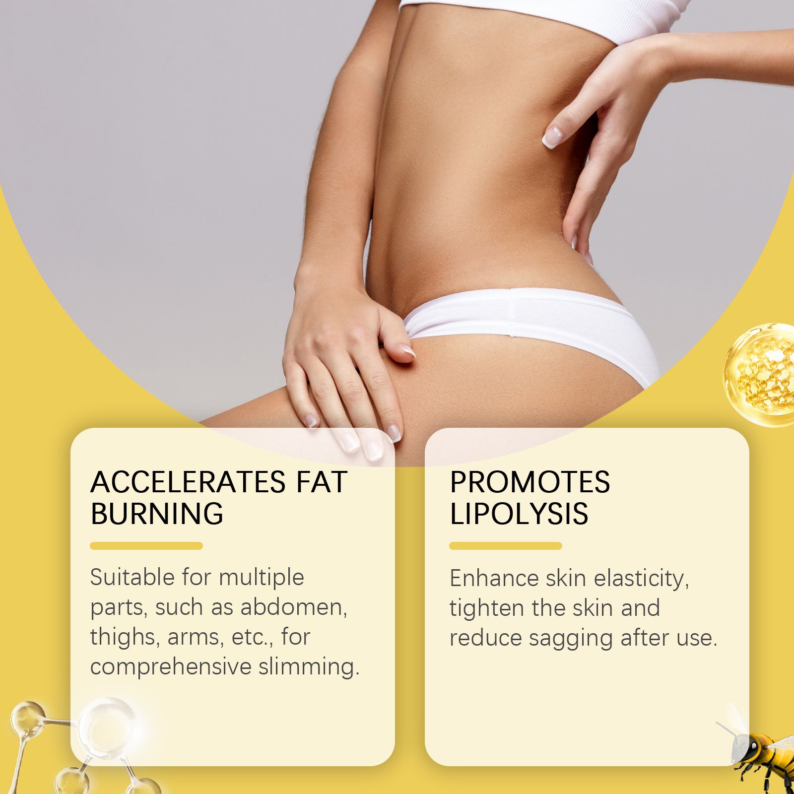 Bee Venom Body Shaping Patch For Firming Slimming And Daily Body Care