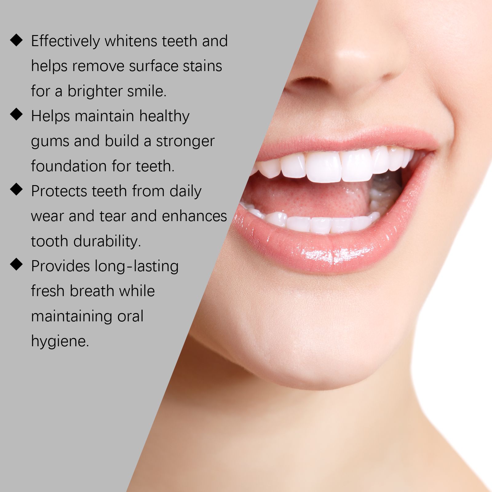 Tooth Powder Sodium Bicarbonate Gentle Cleaning Fresh Breath For Daily Oral Care