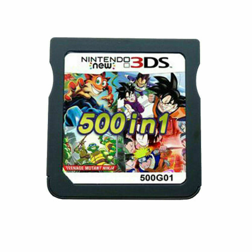 Game Pack Card DS Game 500 in1 Video Games Cartridge Cards For DS NDS 2DS 3DS NDSI NDSL
