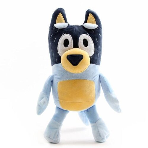 (Dad) Bluey Bingo Plush Toy, Soft Cartoon Dog Family Stuffed Animals Dolls, Baby, Birthd