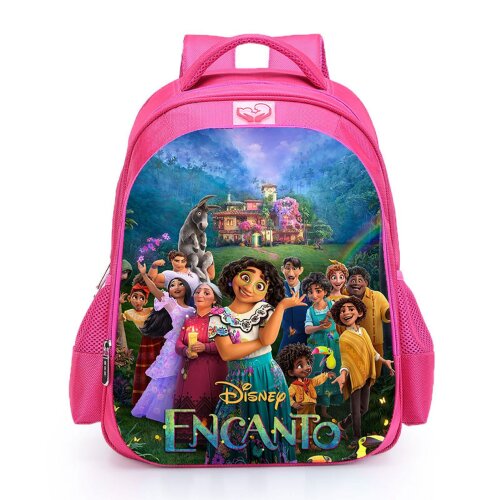 (Medium (29*14*39), 1) Encanto kids backpack students bag large capacity outdoor travel
