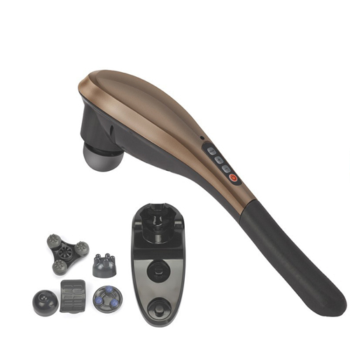 Back Massager Rechargeable Cordless Handheld Percussion Electric Neck Shoulder for Full Body Deep Tissue Massage Neck Shoulder Back Foot Leg Calf Relax Circulation Pain Relief Full Body Massage