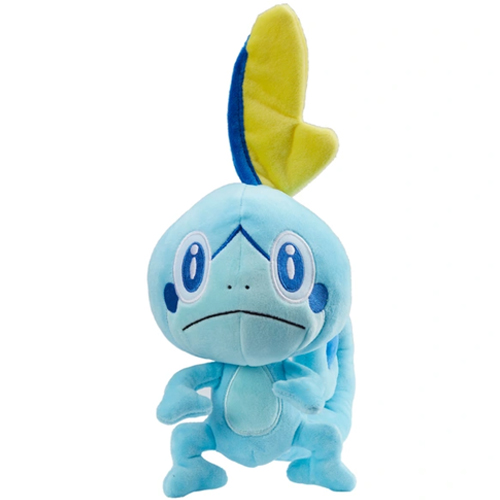 Pokémon Sobble Plush Toys Cute Cuddly Toys Sword and Shield Figure Stuffed Toy as Starter Pokémon for Trainers and Great for Traveling Car Rides Nap Play Time 20cm