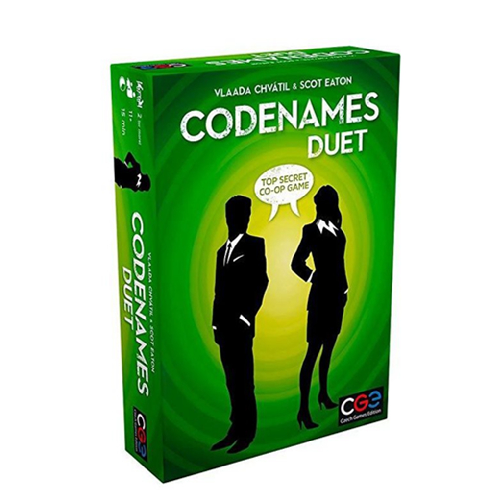Codenames Duet Czech Games Edition | Codenames Duet | Board Game | Ages 11+ | 2 Players | 15-30 Minutes Playing Time
