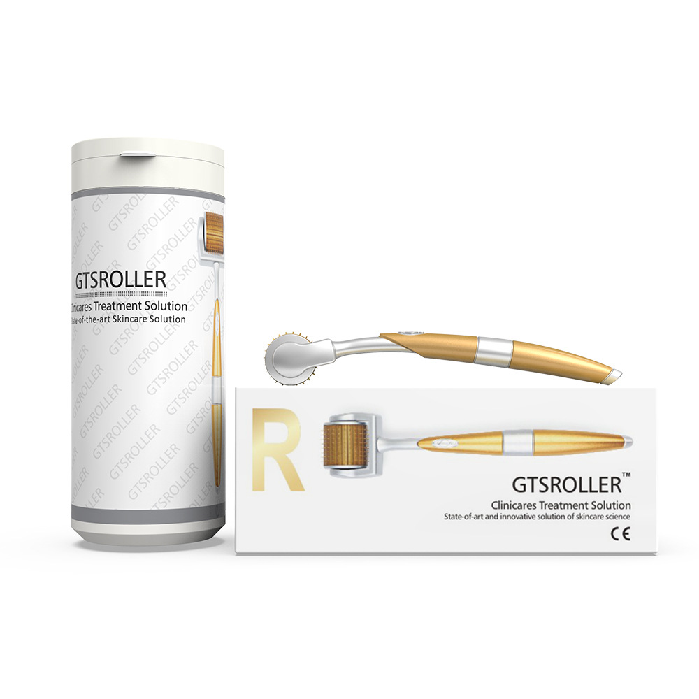 (0.2mm) Microneedle GTS 192 Derma Roller Hair and Scalp Roller  Facial Skin CareTool for Dormant Scalp Follicles Stimulates Healthy Hair Growth Suitable for Men and Women