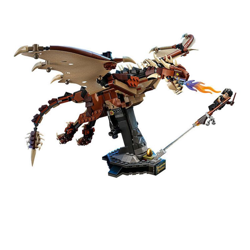 Harry Potter Hungarian Horntail Dragon Building Toy Wizarding World Gift