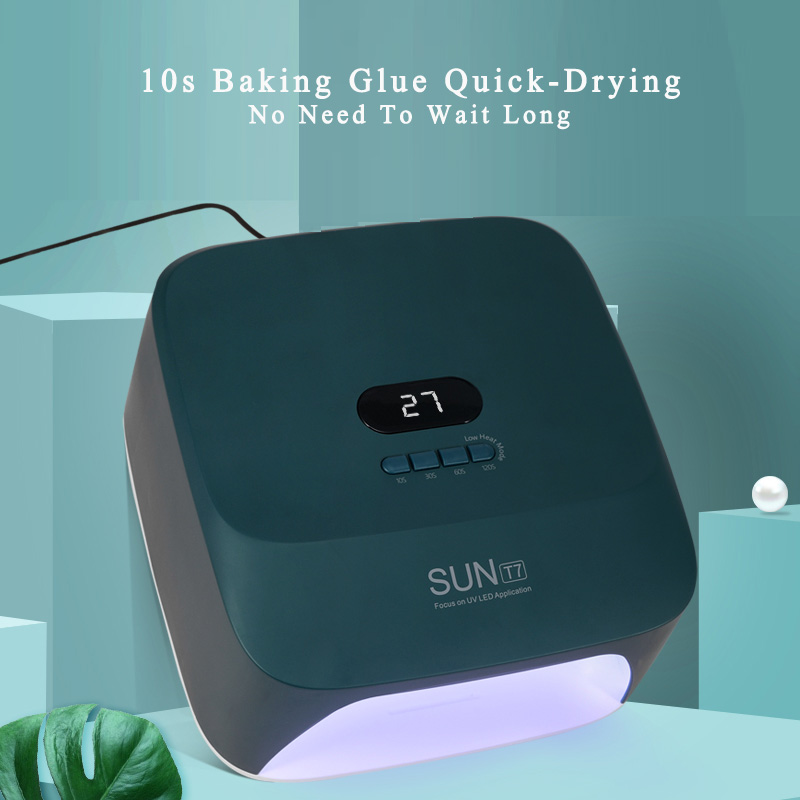 UV Nail Dryer 48W Nail Lamps LED Light Professional Salon Equipment Machine Manicure Tool Painless Mode Fast Drying All Gel Curing Polish 4 Timer