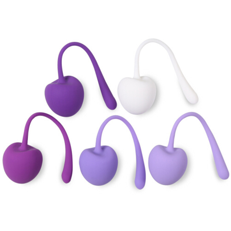 Vaginal Tightening Ball Adult Sex Toys Kegel Balls for Women Exercise Balls Set Pelvic Floor Strengthening Exerciser Muscle Shrink Cherry Shape