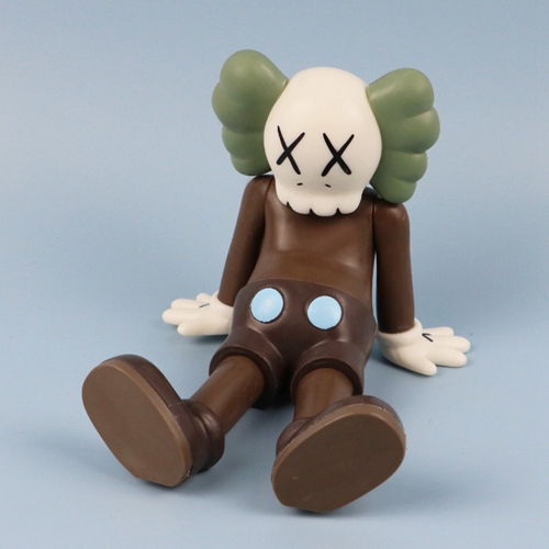 Brown Kaws Companion Vinyl Vintage Mini Figure Decor