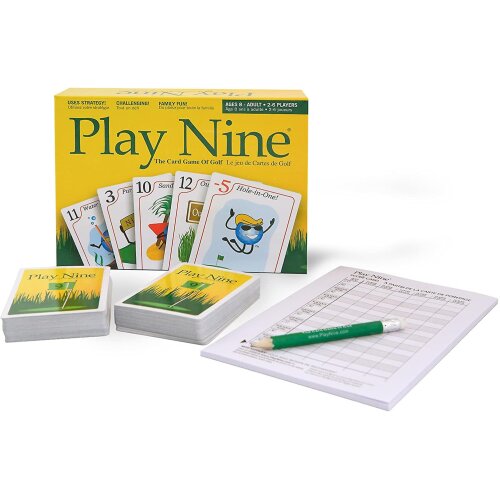 Play Nine Board Game Party Card Game The Card Game of Golf