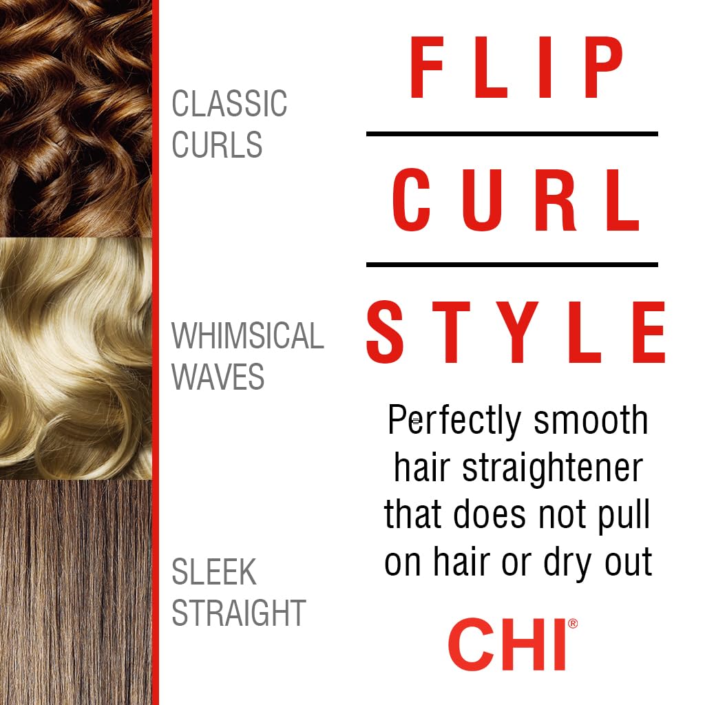Ceramic Hair Straightener Flat Iron Ceramic Floating Plates Quick Heat Up Black Hair Tools