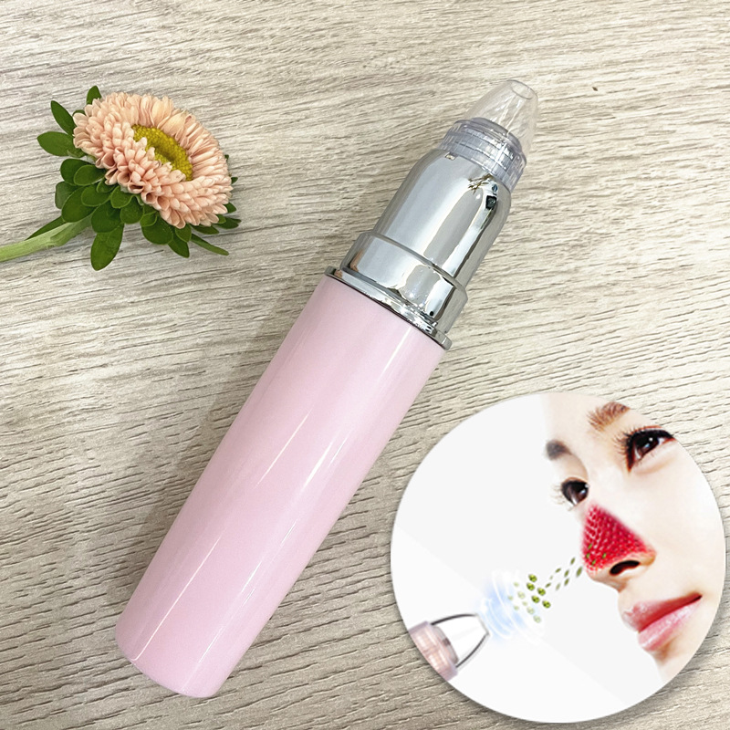 (Pink) 3-Mode Pore Cleaning Device Portable Electric Blackhead Remover