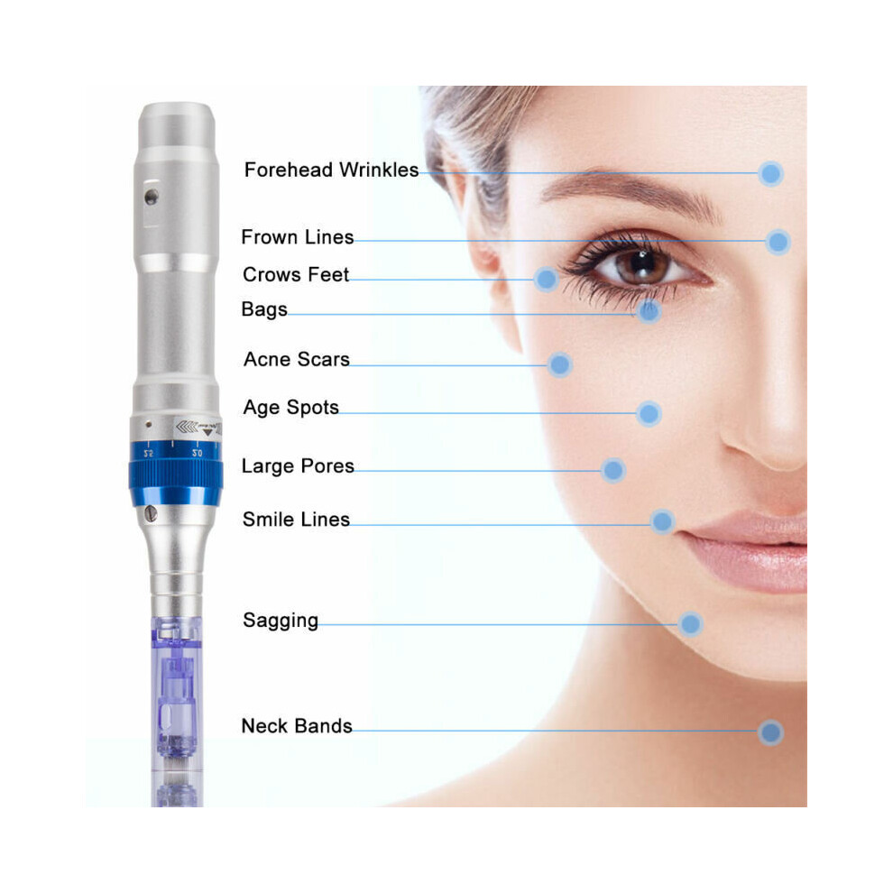 Dr. Pen Ultima A6 Microneedle Derma Pen Electric Wireless+17PCS