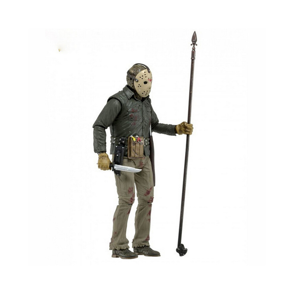 Neca Horror Friday The 13th Part VI Jason Lives 7 Action Figure Model Toy Gift