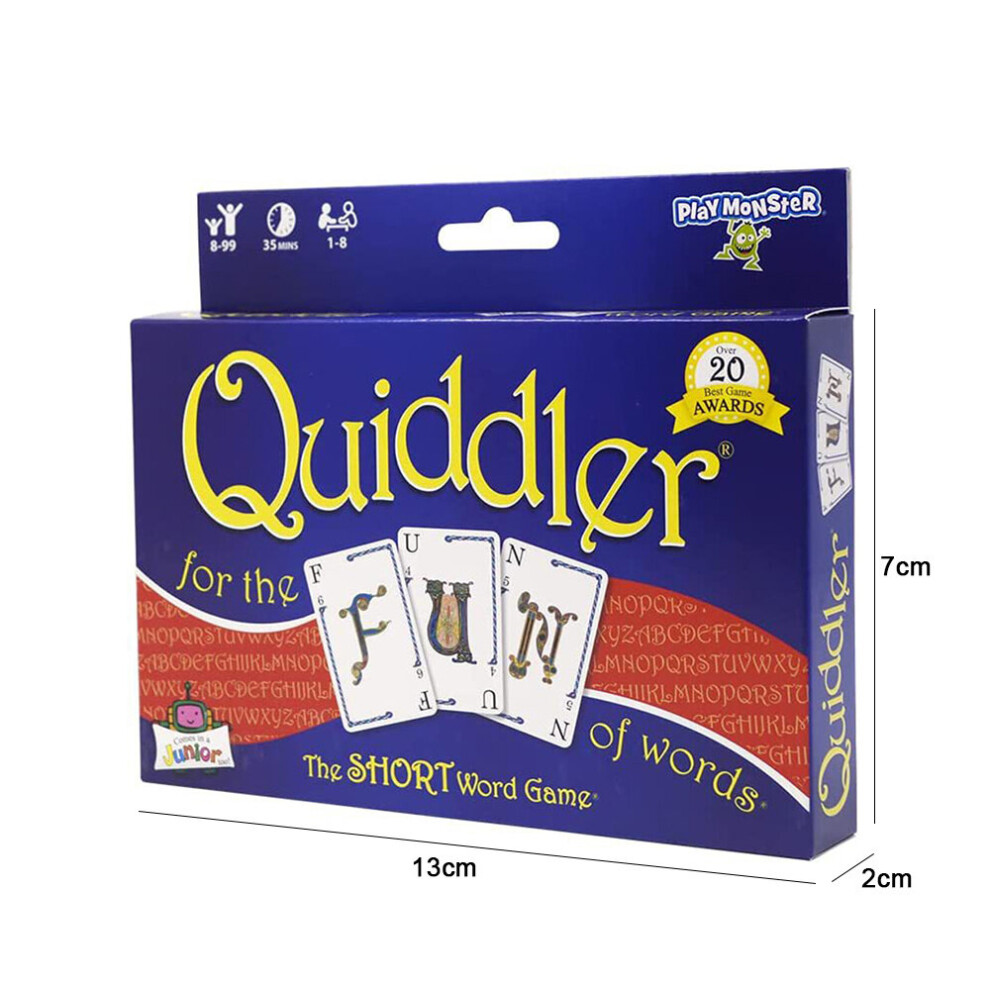 Card Games Quiddler Board Games Party Family Entertainment Adult Cards Game Solitaire