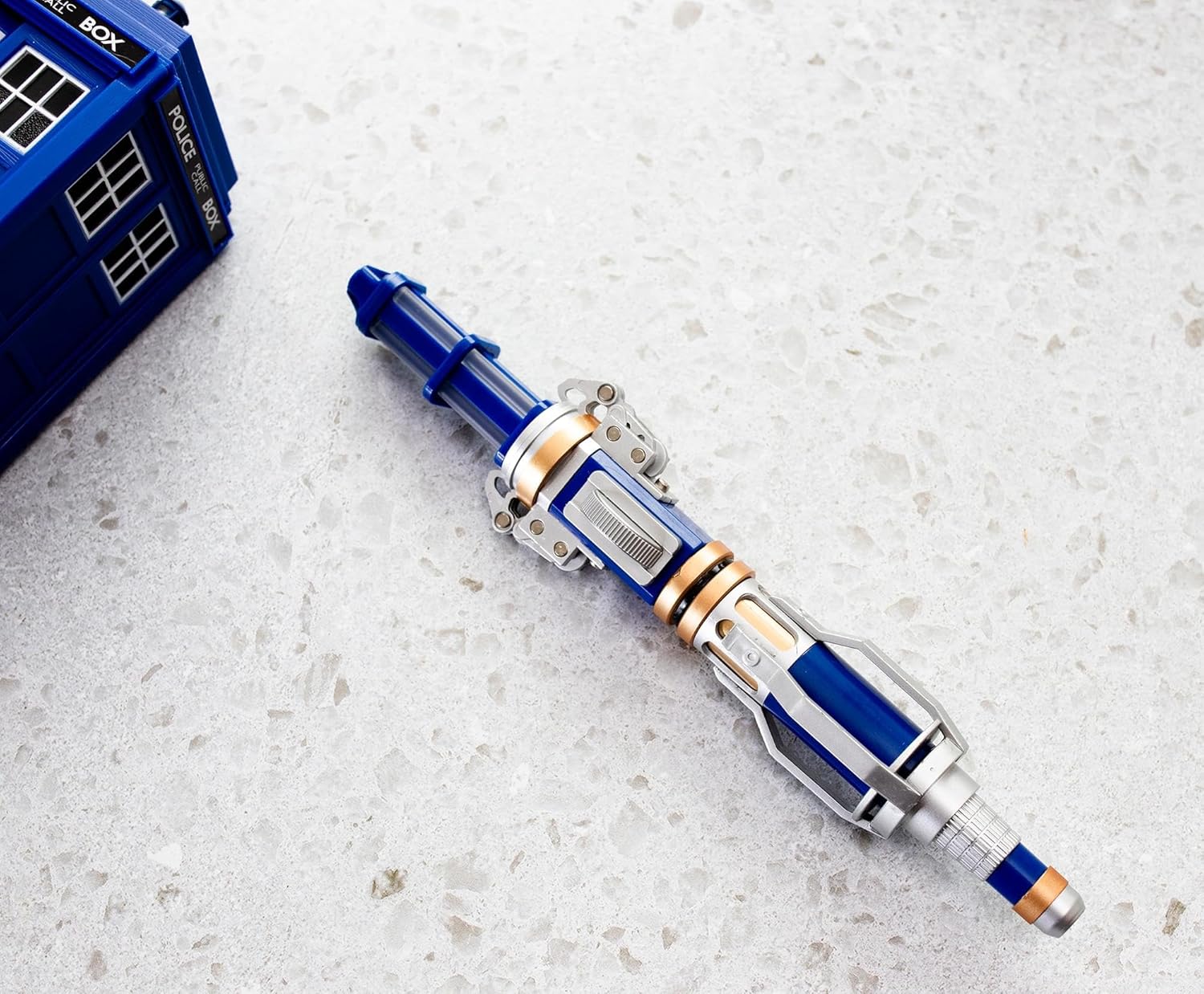 Doctor Who 12th Doctor Electronic Sonic Screwdriver Prop | Toynk Exclusive, Blue