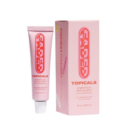 Faded Topicals Mini Brightening  Clearing Serum Pink Scars and Spots Skin Care 15ml