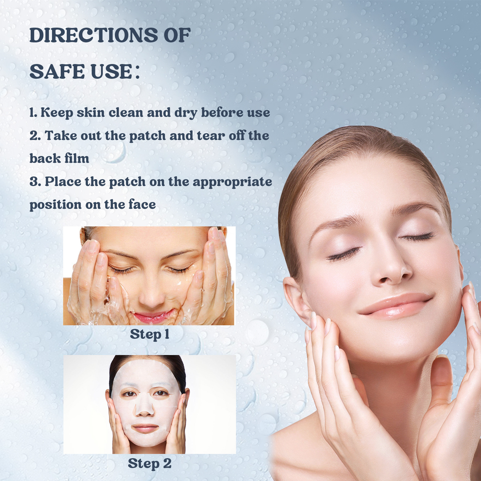 (1 PC) Bio Collagen Real Deep Mask Anti Wrinkle Face Mask Moisturizing Fade Face Fine Line Anti Aging Mask Firming Nourish Brightening Skin Care