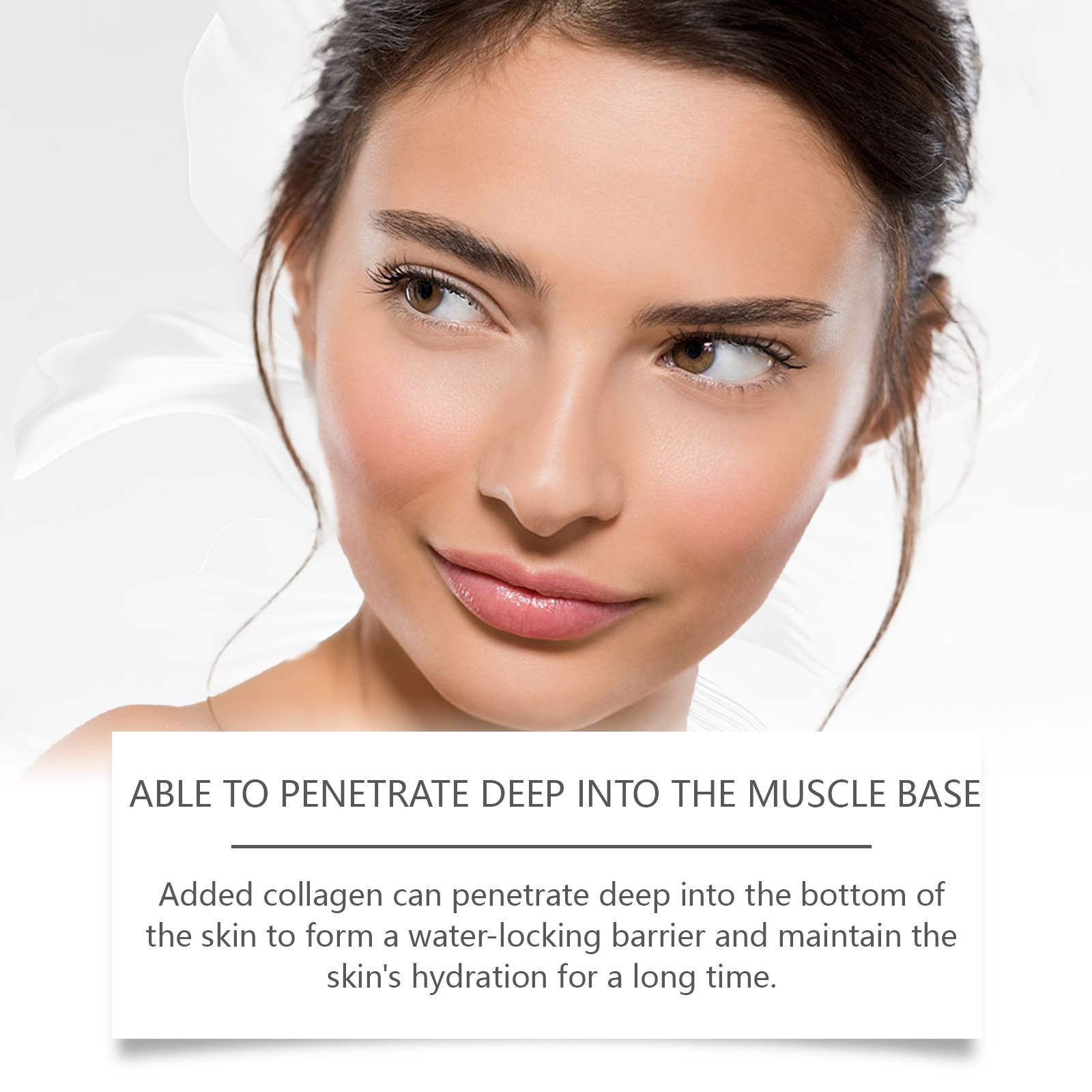 (1PC) Bio Collagen Facial Mask Shrink Pore Moisturizing Refreshing Nourish Care Skin Hydration Moisturizer Deep Lift Brightening Nourish Skin Care Product