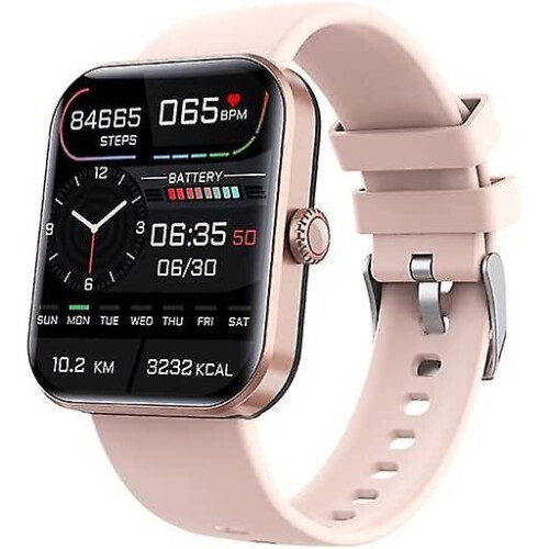 (Black) F57l Blood Glucose Monitoring Smartwatch, Fitness Tracker With Blood Pressure Smart Watch For Men Women