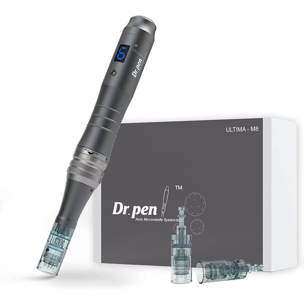 Dr.pen Ultima M8 Wireless Microneedling Pen Kit Including Cartridges10pcs 16pin 10pcs 36pin Dr.pen Ultima M8 Wireless Microneedling Pen Kit Including 20 Cartridges(16-pin x 10 pcs, 36-pin x 10 pcs)
