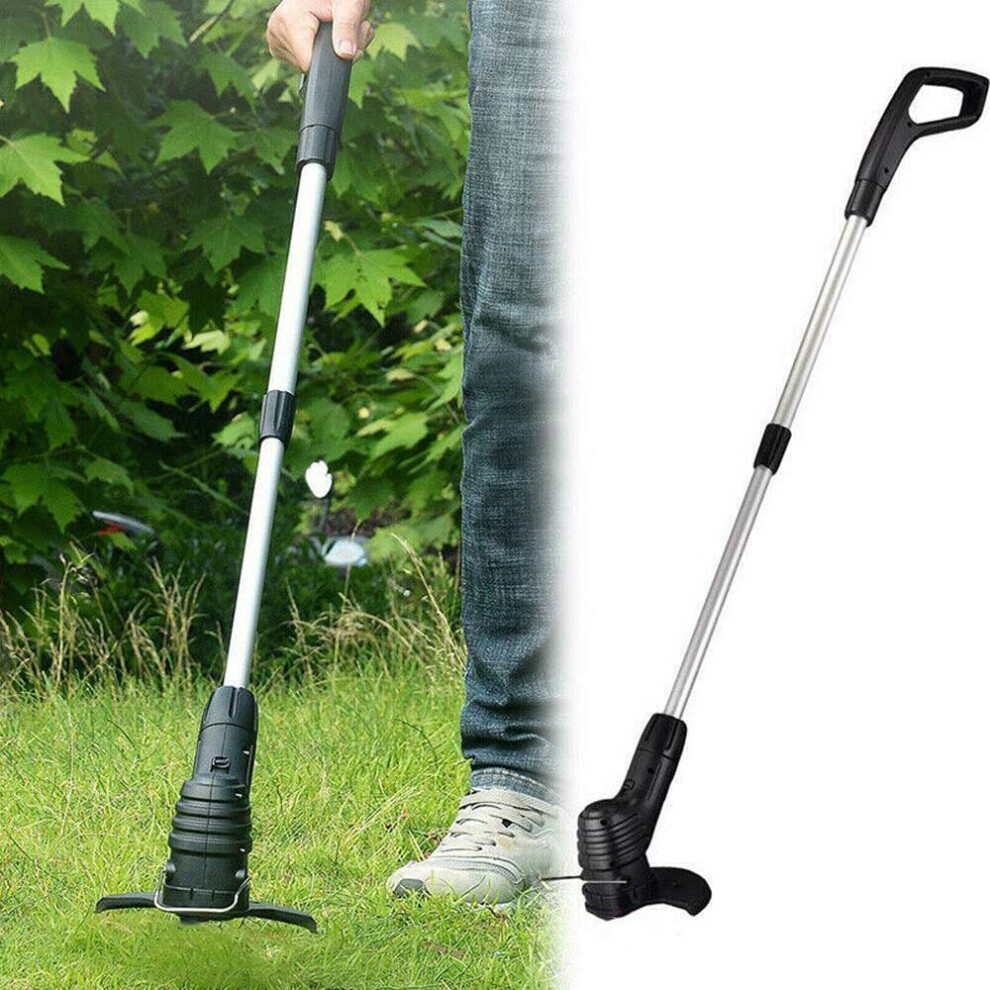 Electric Cordless Grass Trimmer Garden Weed Strimmer Rechargeable