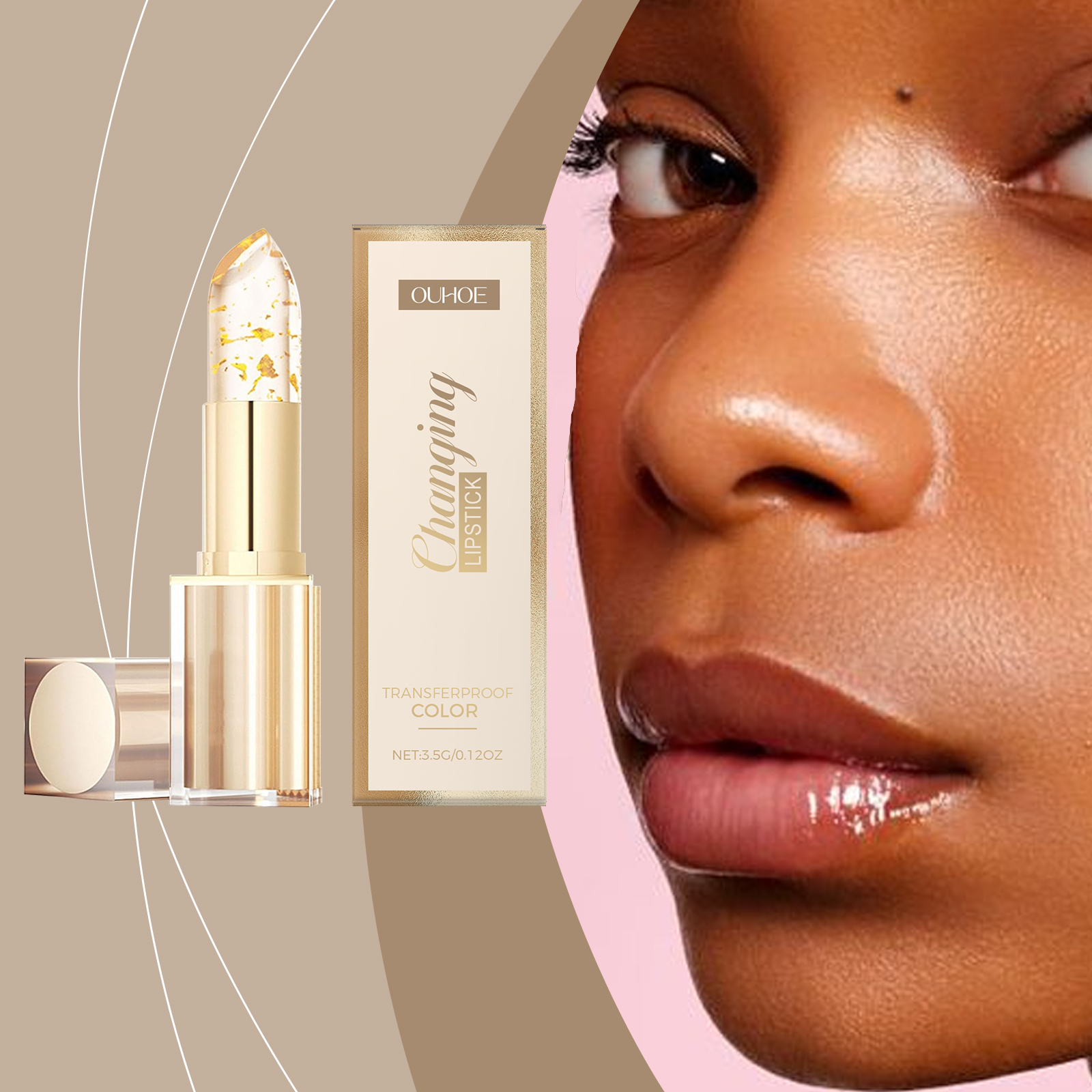 Transferproof Color Changing Lipstick Moisturizing Repairing Deep Nourishment Plumping Jelly Transparente Long Lasting Lip Balm