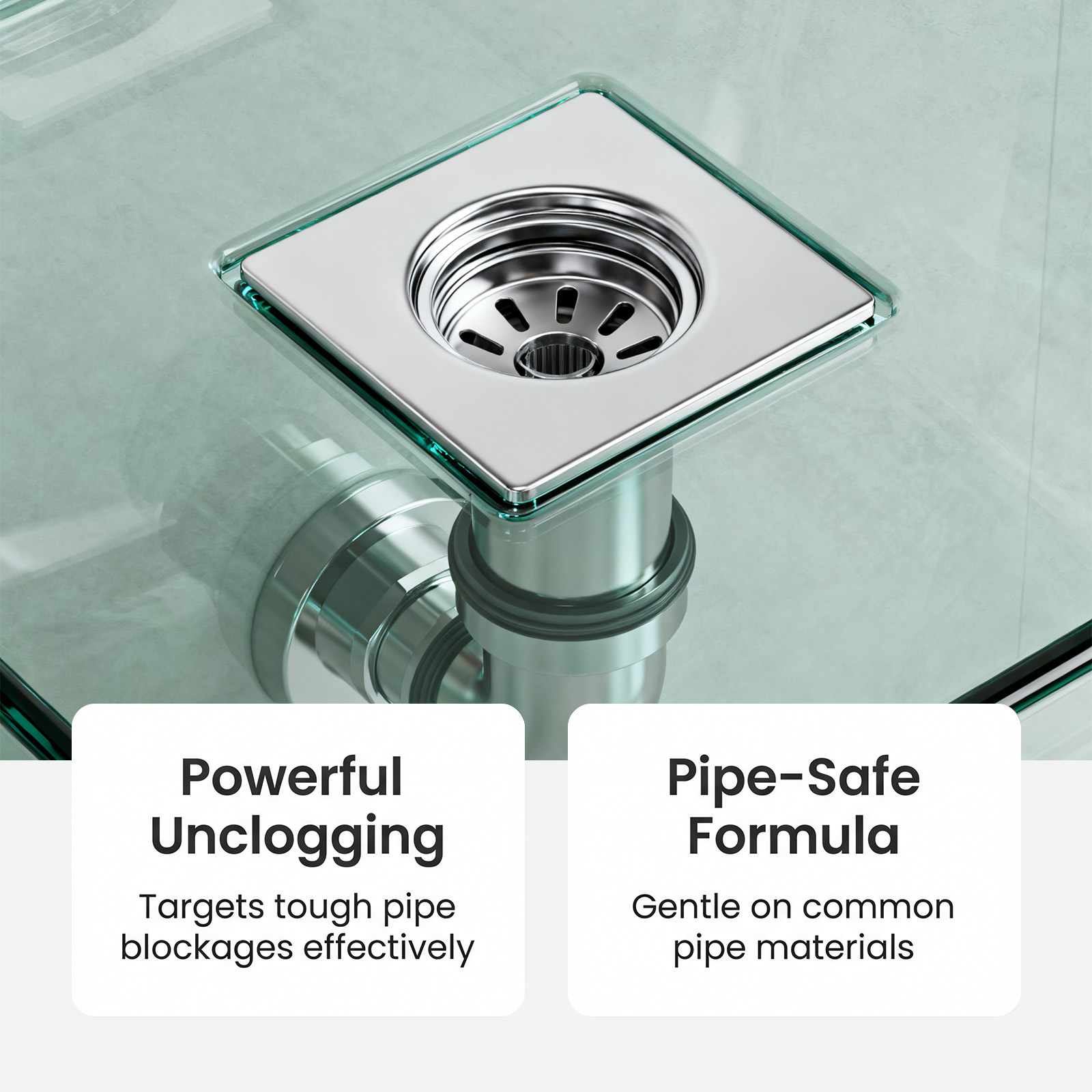 Pipe Cleaner Kitchen Grease & Bathroom Hair Clog Remover Dissolves Blockages Odor Eliminator Pipe Dredging Mainteance Agent ﻿