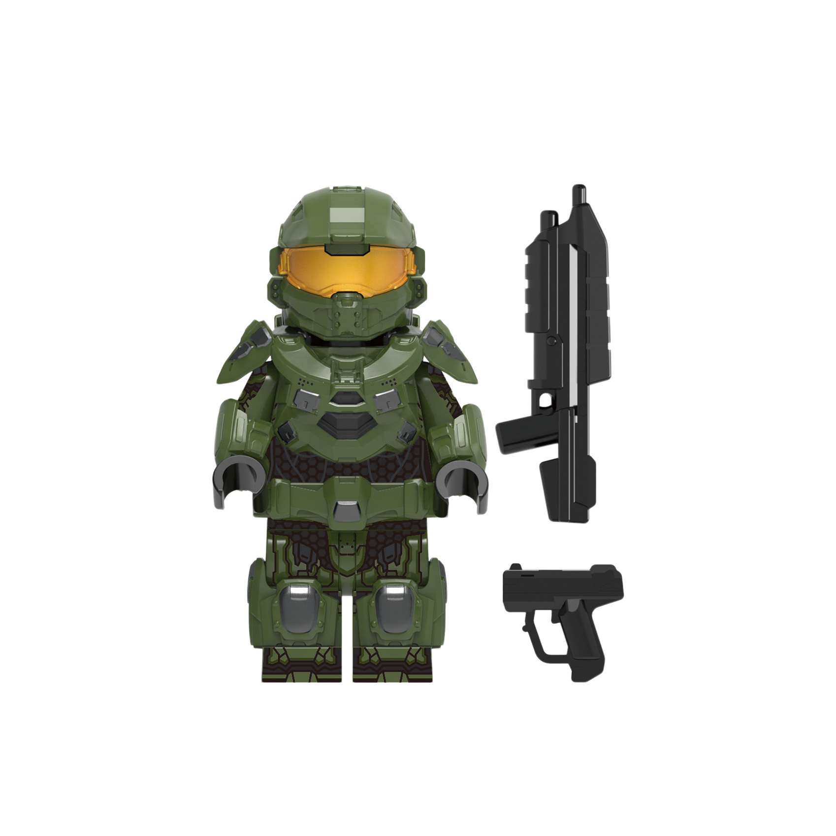 (4 Pcs Soldiers C) Military Soldiers Minifigures Toys Army Building Blocks with Helmets and Weapons Festival Gifts for Kids Fit Lego