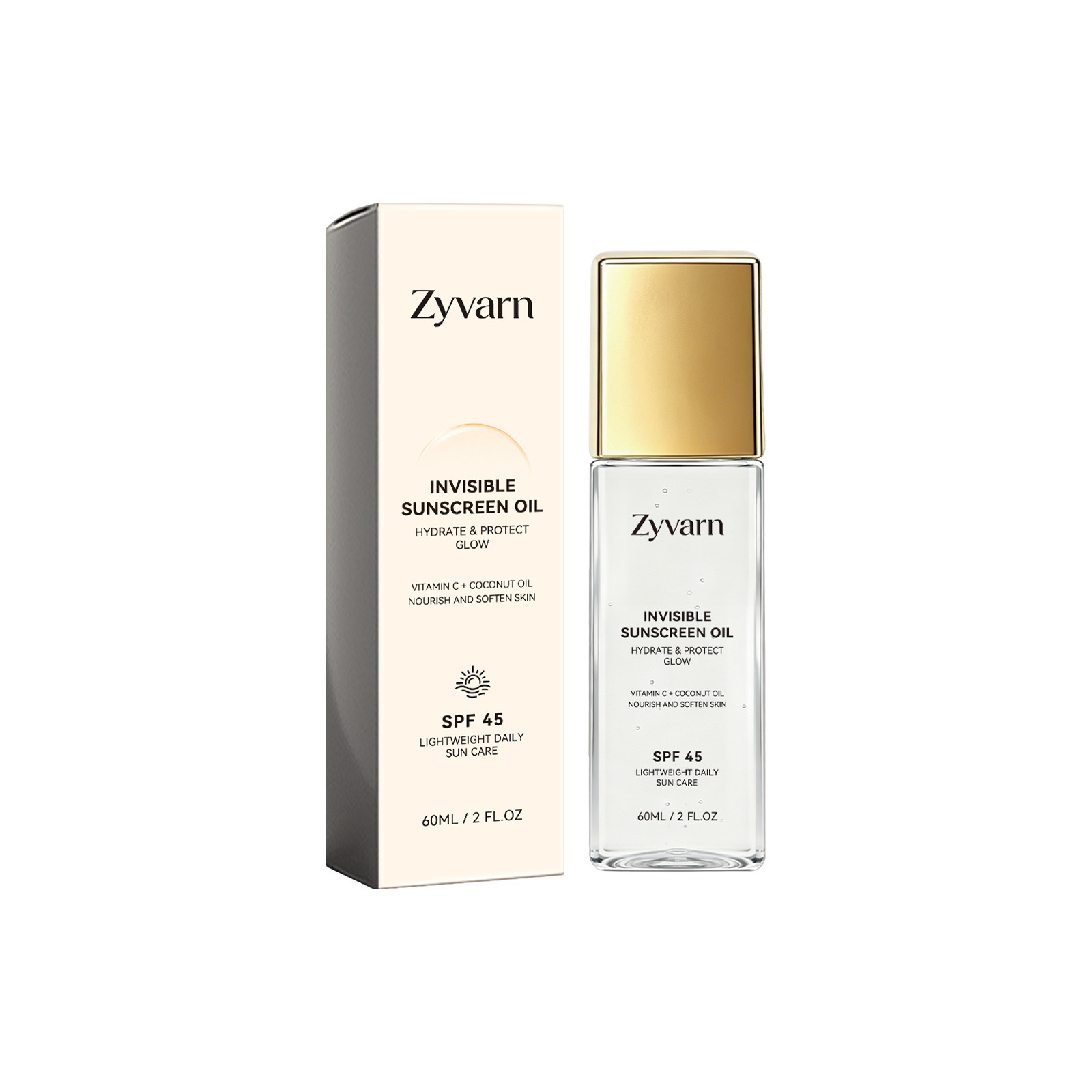 Invisible Protective Body Oil For Summer Hydration Nourishing And Lightweight Skin Shield Care