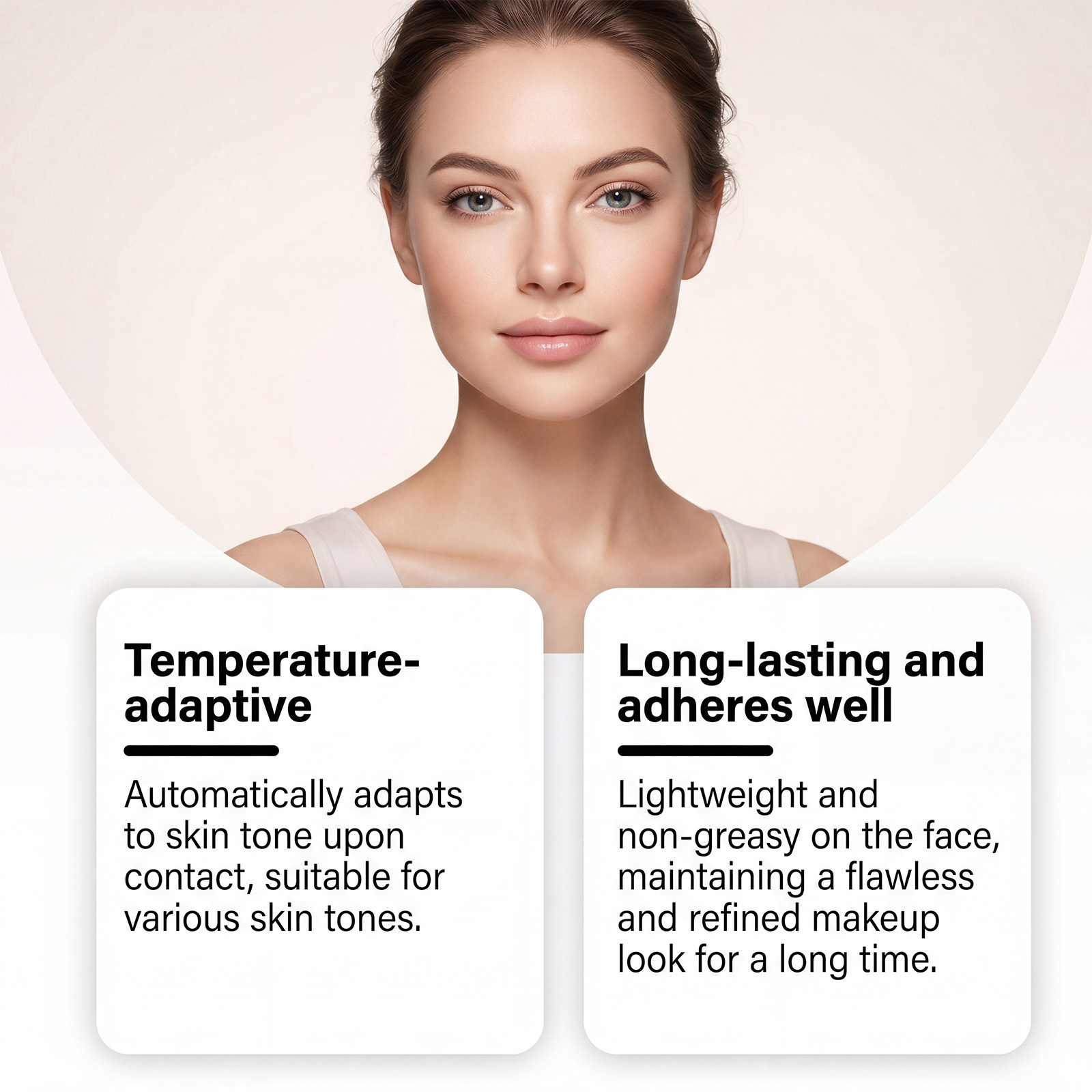 Natural Shade Foundation For Smooth Lightweight Coverage And Easy Blendable Daily Wear