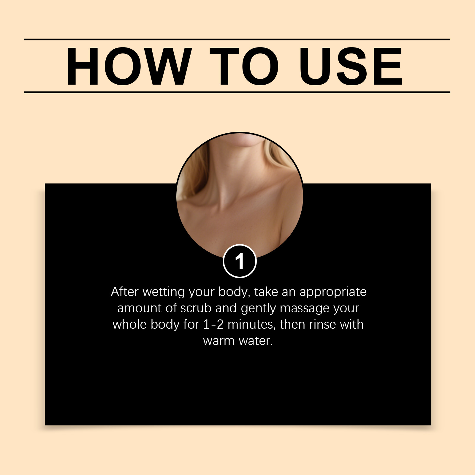 Turmeric Brightening Body Scrub Mild Cleansing Body Skin Soft Smooth Daily Care Exfoliating Wash Product