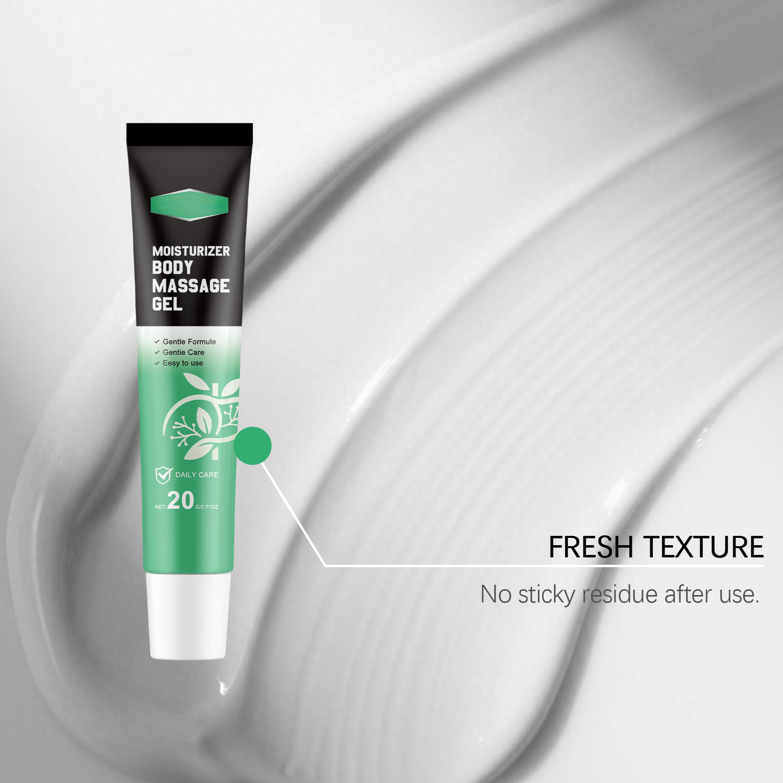 Body Care Gel Gentle Nourish Wrist Knee Joint Smear Massage Daily External Skin Care Cream Soft Protect Tissue Lubricate Relieve Discomfort