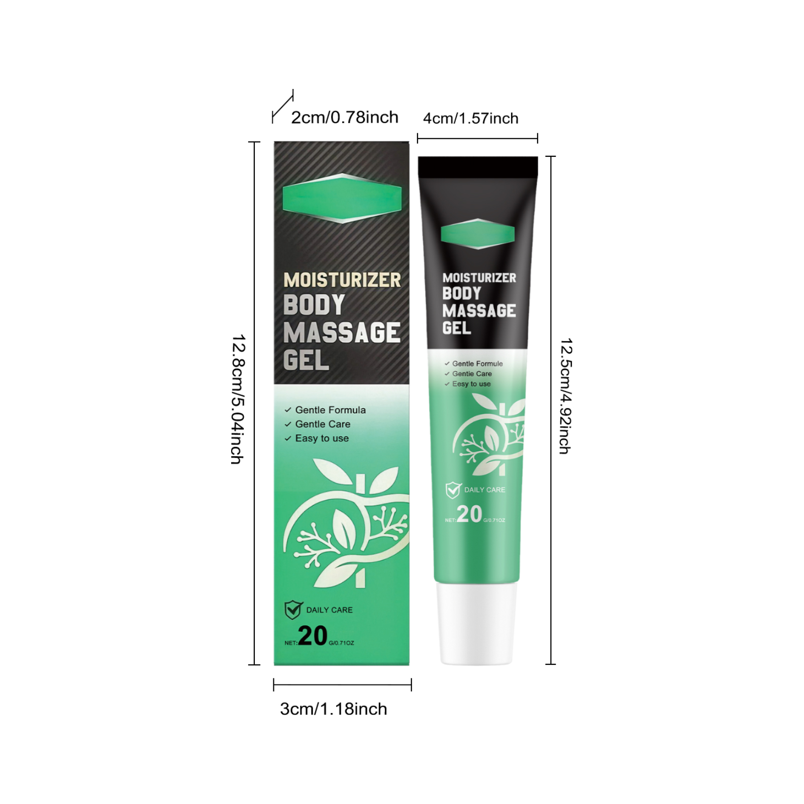 Body Care Gel Gentle Nourish Wrist Knee Joint Smear Massage Daily External Skin Care Cream Soft Protect Tissue Lubricate Relieve Discomfort