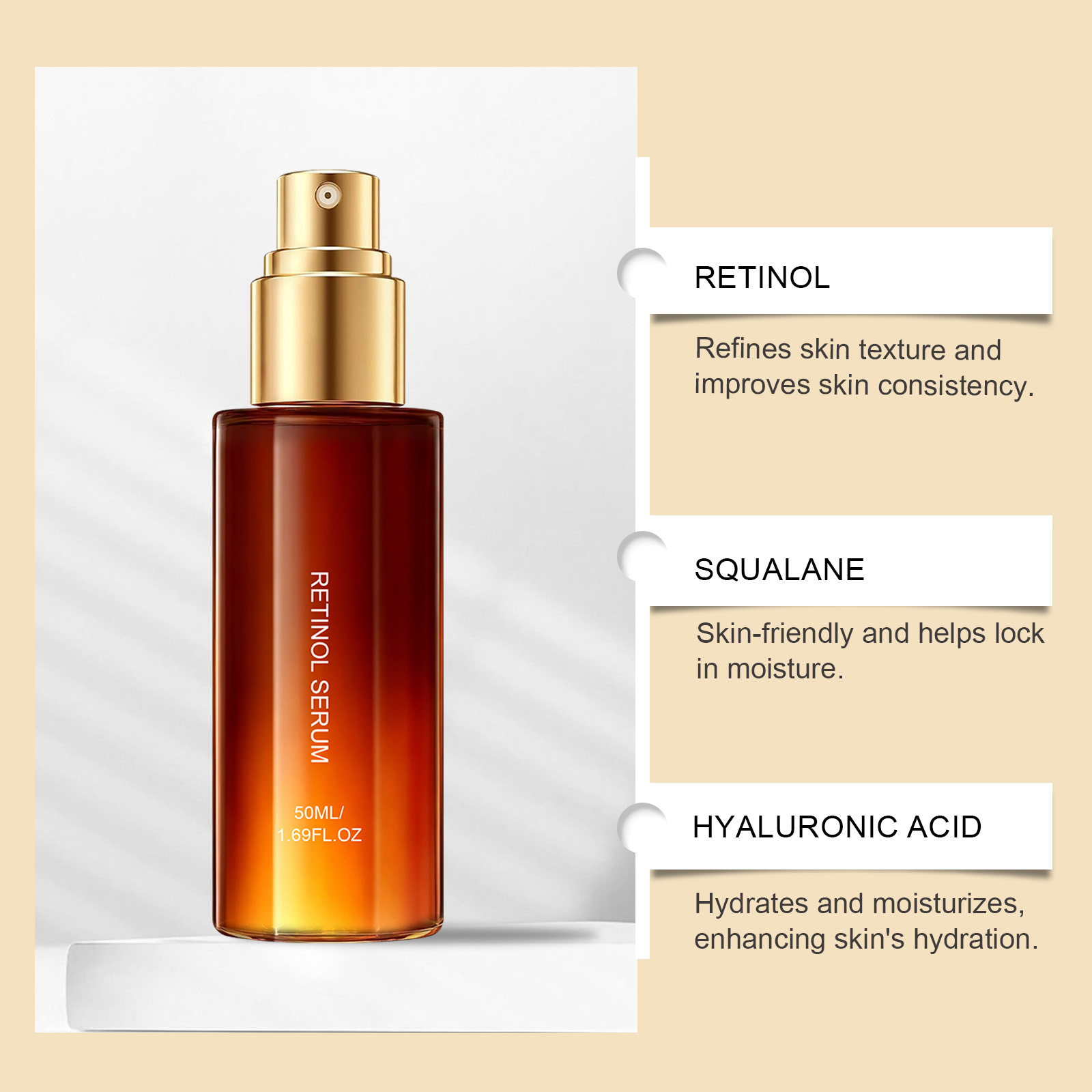 Smooth Revitalizing Essence Liquid Daily Moisturizing Mild Hydrating Tender Delicate Refreshing Skin Care Serum