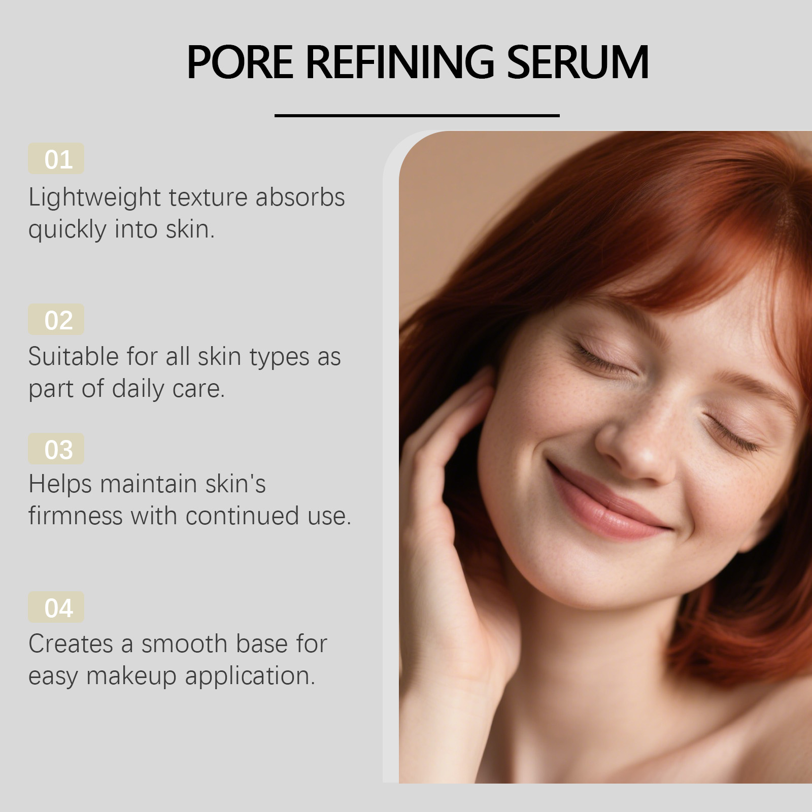 Facial Essence Liquid Mild Nourishing Caring Skin Light Texture Quick Absorb Daily Facial Moisturizing Care Product